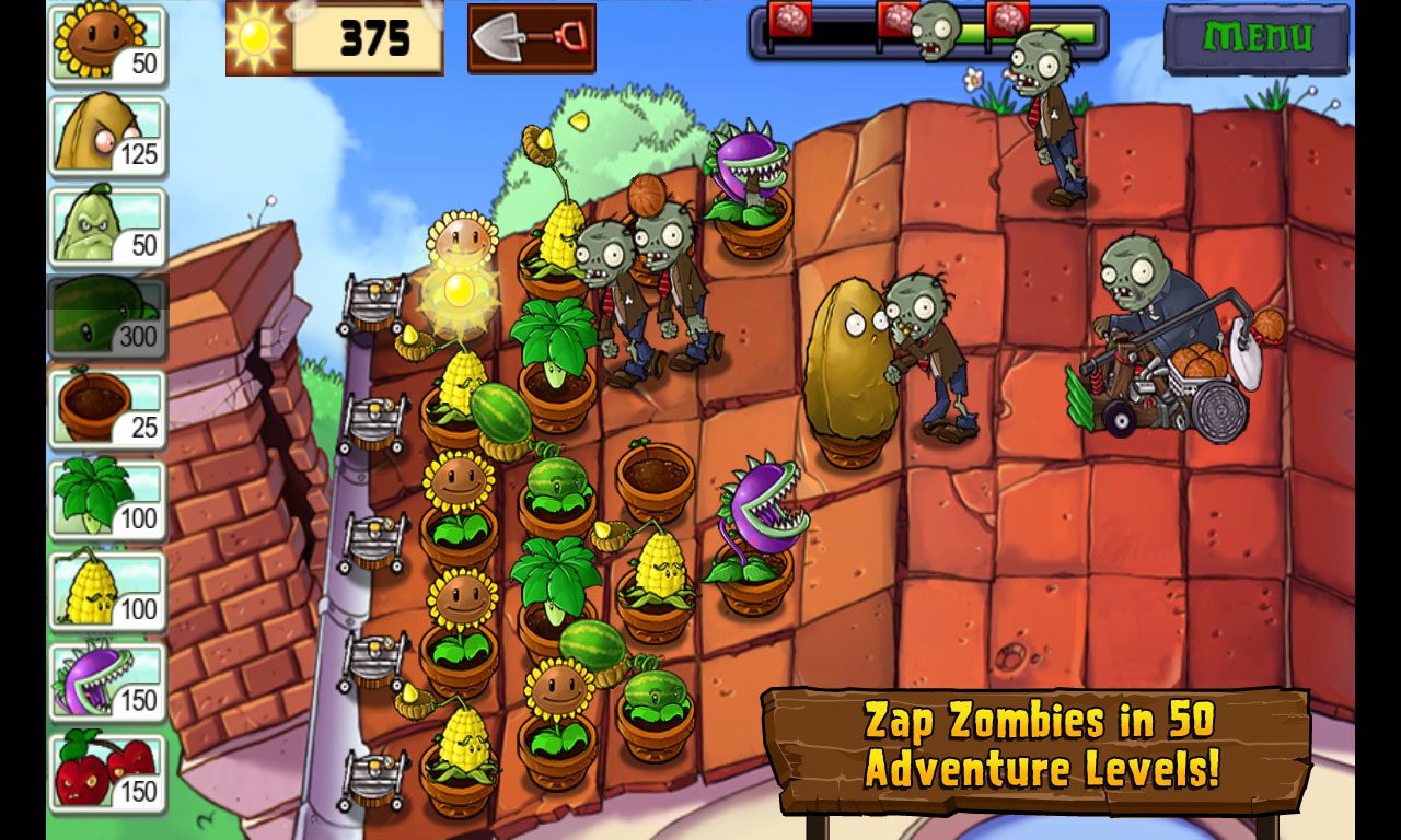 Plants vs. Zombies  – 식물 vs. 좀비 6.1.11 2