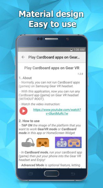 Play Cardboard apps on Gear VR  – 기어 VR에서 카드보드 앱 재생 1.4.0 6