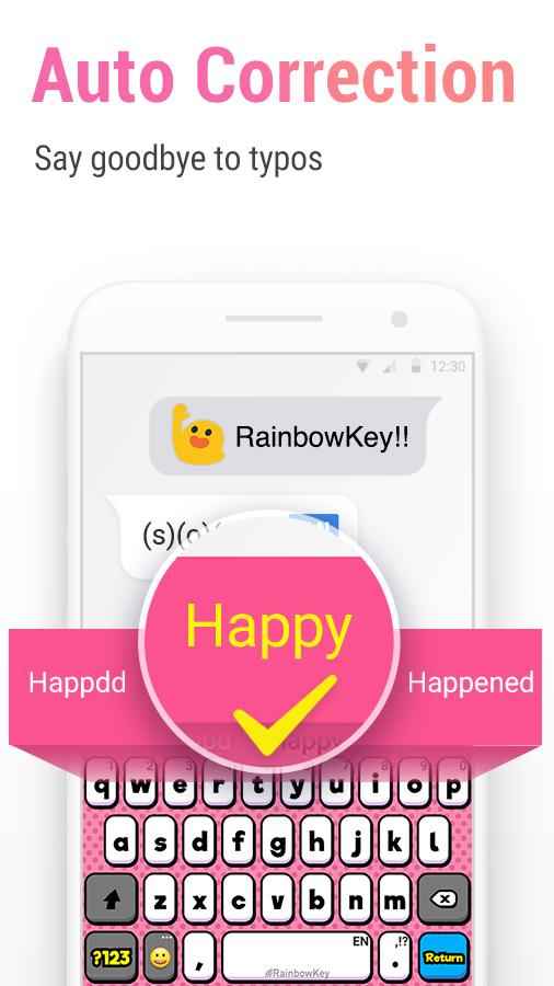 RainbowKey Keyboard  – 레인보우키 키보드 2.4.1 3