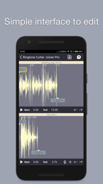 Ringtone Cutter Joiner Pro  – 링톤 커터 조인너 프로 (프로) 1.0.8 1