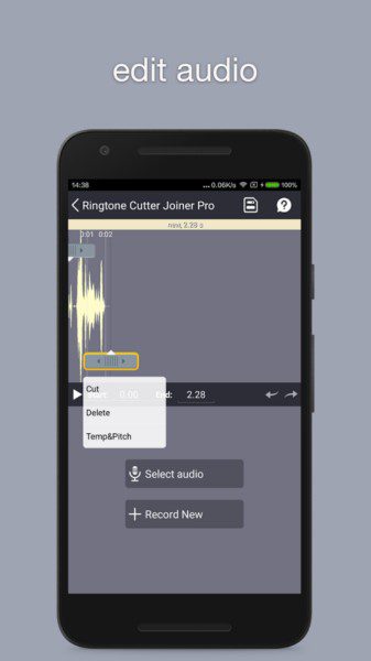 Ringtone Cutter Joiner Pro  – 링톤 커터 조인너 프로 (프로) 1.0.8 2