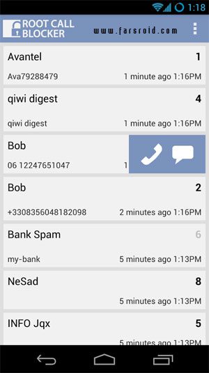 Root Call Blocker Pro  – 루트 콜 차단기 프로 (프로) 2.6.3.9 5