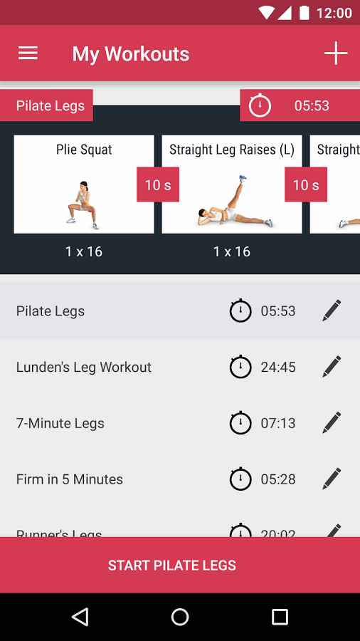 Runtastic Leg Trainer – 런타스틱 다리 트레이너 (프로) 1.8 3