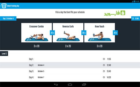 Runtastic Six Pack Abs Workout  – 런타스틱 식스팩 복근 운동 1.8.0 3