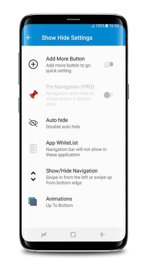 S8 Navigation bar PRO (No Root)  – S8 네비게이션 바 PRO (루트 없음) (프로) 1.3.3 4