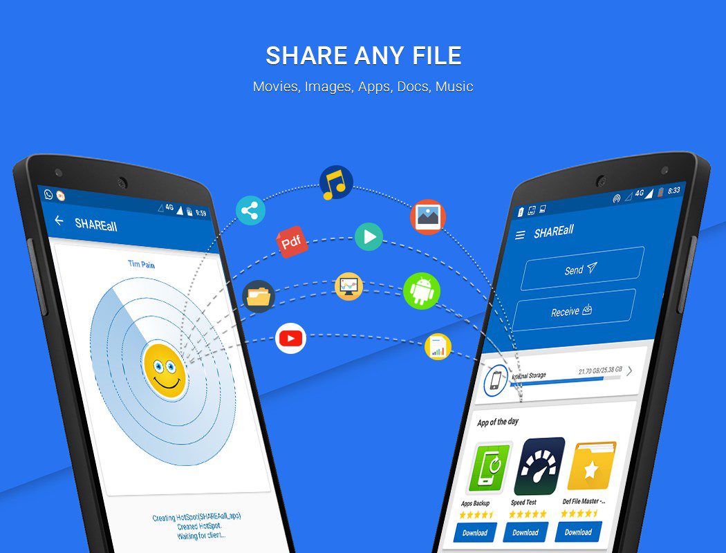 SHAREall PRO: File Transfer  – 공유모두 PRO: 파일 전송 (프로) 1.0 7