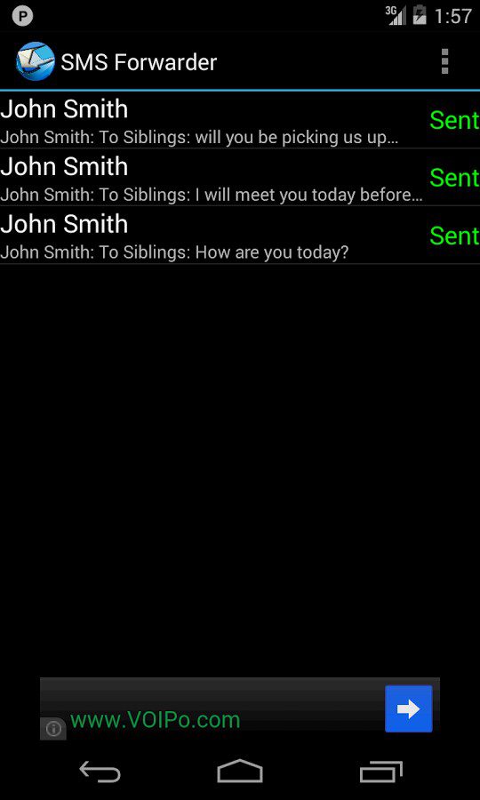 SMS Forwarder Full  – SMS 포워더 풀 4.3.9 3