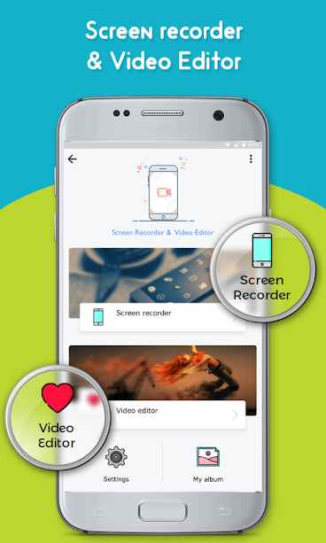 Screen Recorder & Video Editor :- No Root – 스크린 레코더 & 비디오 편집기 :- 루트 필요 없음 5.0 7