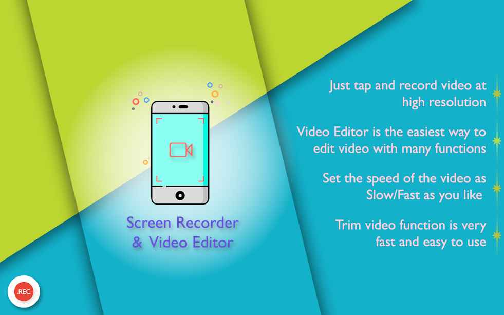 Screen Recorder & Video Editor :- No Root – 스크린 레코더 & 비디오 편집기 :- 루트 필요 없음 5.0 6