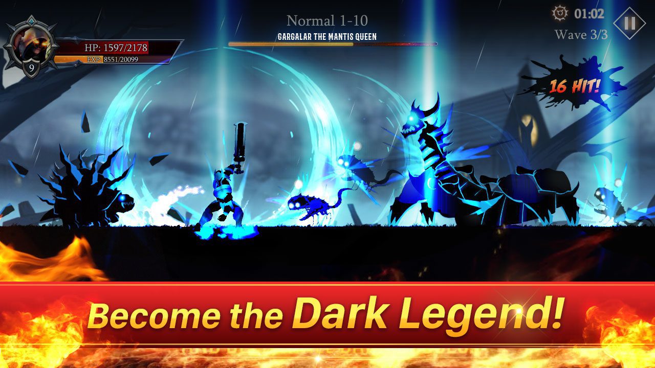 Shadow Fight Heroes – Dark Souls Stickman Legend – 섀도우 파이트 히어로즈 – 다크 소울스 스틱맨 전설 3.4 버그판 2