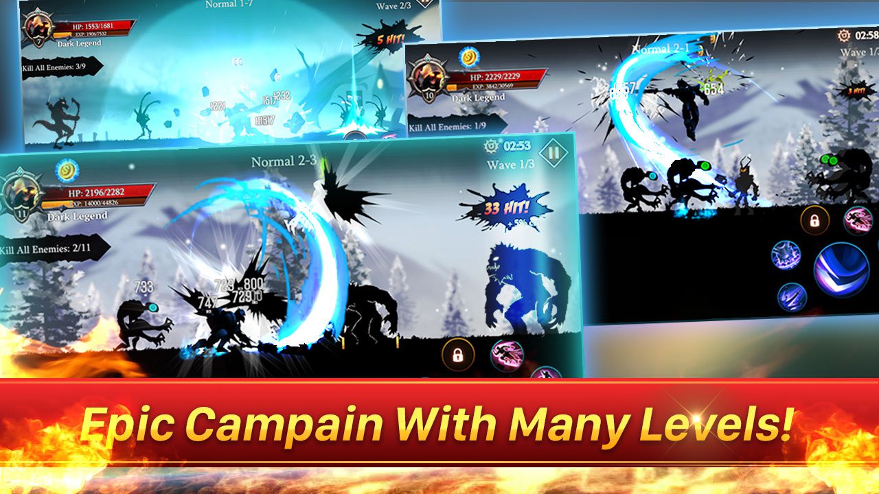 Shadow Fight Heroes – Dark Souls Stickman Legend – 섀도우 파이트 히어로즈 – 다크 소울스 스틱맨 전설 3.4 버그판 4