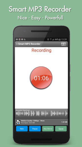 Smart MP3 Recorder Premium  – 스마트 MP3 녹음기 프리미엄 (프리미엄) 2.1 7