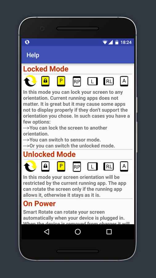 Smart Rotate: Screen Control  – 스마트 회전: 화면 제어 (잠금 해제) 2.8.24 3