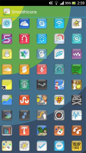 Smoothicons Apex Nova Holo Adw  – 스무스아이콘스 에이펙스 노바 홀로 아드워드 3.1 1