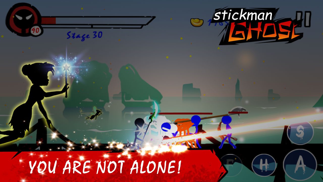 Stickman Ghost: Ninja Warrior  – 스틱맨 유령: 닌자 전사 1.9 버그판 3