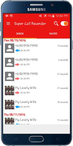 Super Call Recorder PRO  – 슈퍼 콜 레코더 PRO (프로) 1.0 7