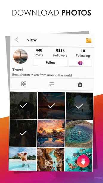 SwiftSave – Downloader for Instagram – 스위프트세이브 – 인스타그램 다운로드 관리자 15.0 버그판 1