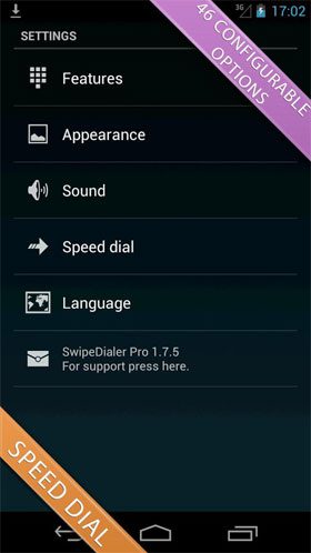 Swipe Dialer Pro  – 스와이프 다이얼러 프로 (프로) 1.9.2.23 2