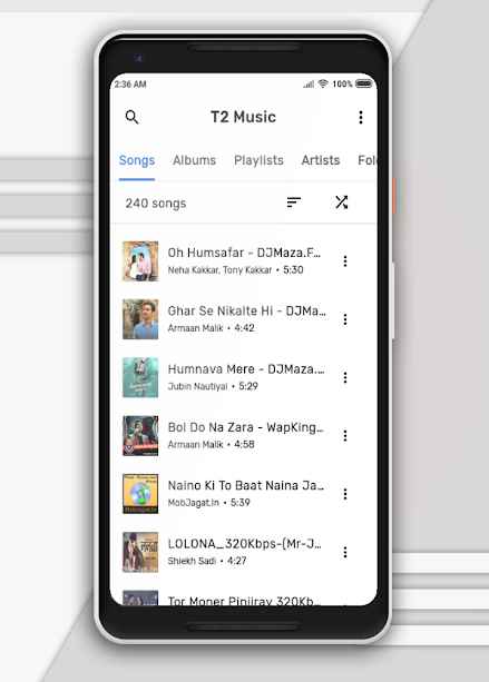 T2 Music Player – Premium MP3 Player – T2 뮤직 플레이어 – 프리미엄 MP3 플레이어 (프리미엄) 2.0 7
