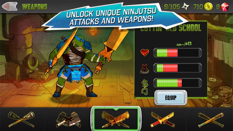 TMNT: Brothers Unite  – TMNT: 형제의 연합 1.0.2 버그판 5