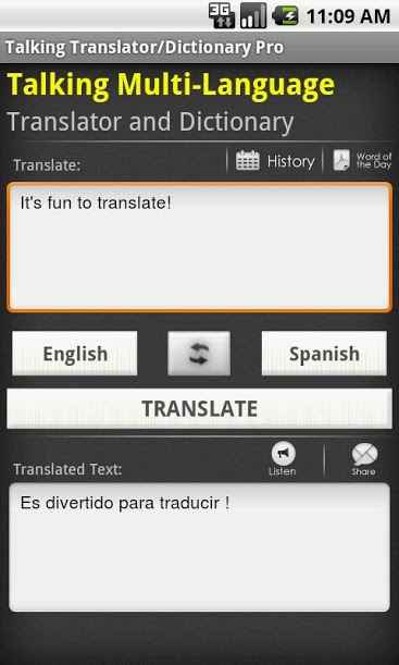 Talking Translator Pro – 토킹 트랜슬레이터 프로 (프로) 7.1.5 3