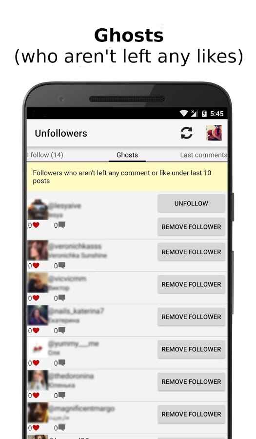 Unfollowers Plus  – 언팔로워 플러스 1.4.0 2