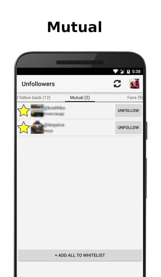 Unfollowers Plus  – 언팔로워 플러스 1.4.0 4