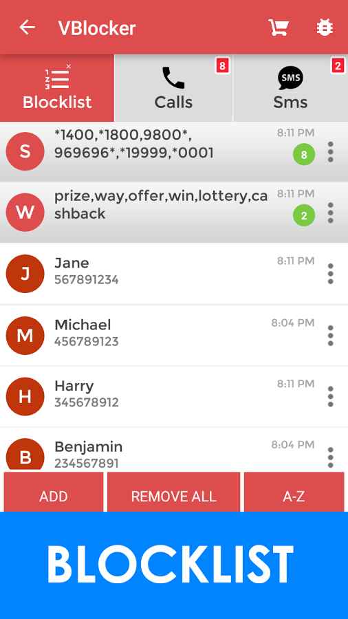 VBlocker: Call and Sms Blocker Premium  – V블로커: 전화 및 문자 차단기 프리미엄 (프리미엄) 3.0.5 2