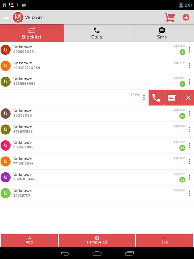 VBlocker: Call and Sms Blocker Premium  – V블로커: 전화 및 문자 차단기 프리미엄 (프리미엄) 3.0.5 6