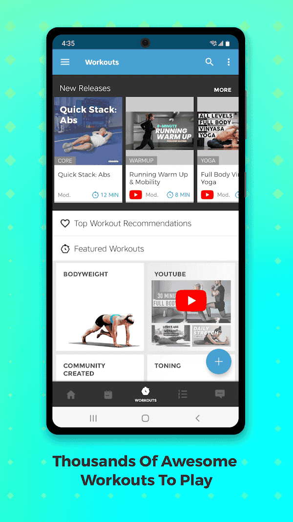 Skimble이 제공하는 Workout Trainer! (프로) 12.1 2