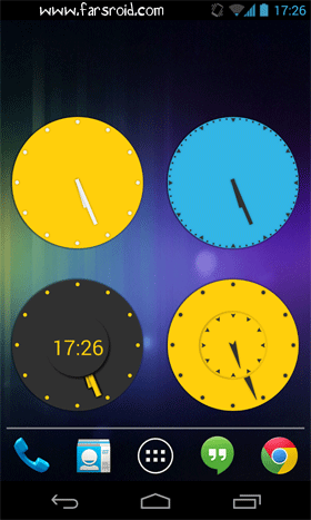 Wow KitKat Clock Widgets  – 와우 킷캣 시계 위젯 1.5 2