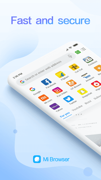 Xiaomi Browser – 샤오미 브라우저 18.6.71011 2