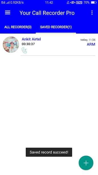 Your Call Recorder Pro – 당신의 통화 녹음기 프로 (프로) 1.3a 2