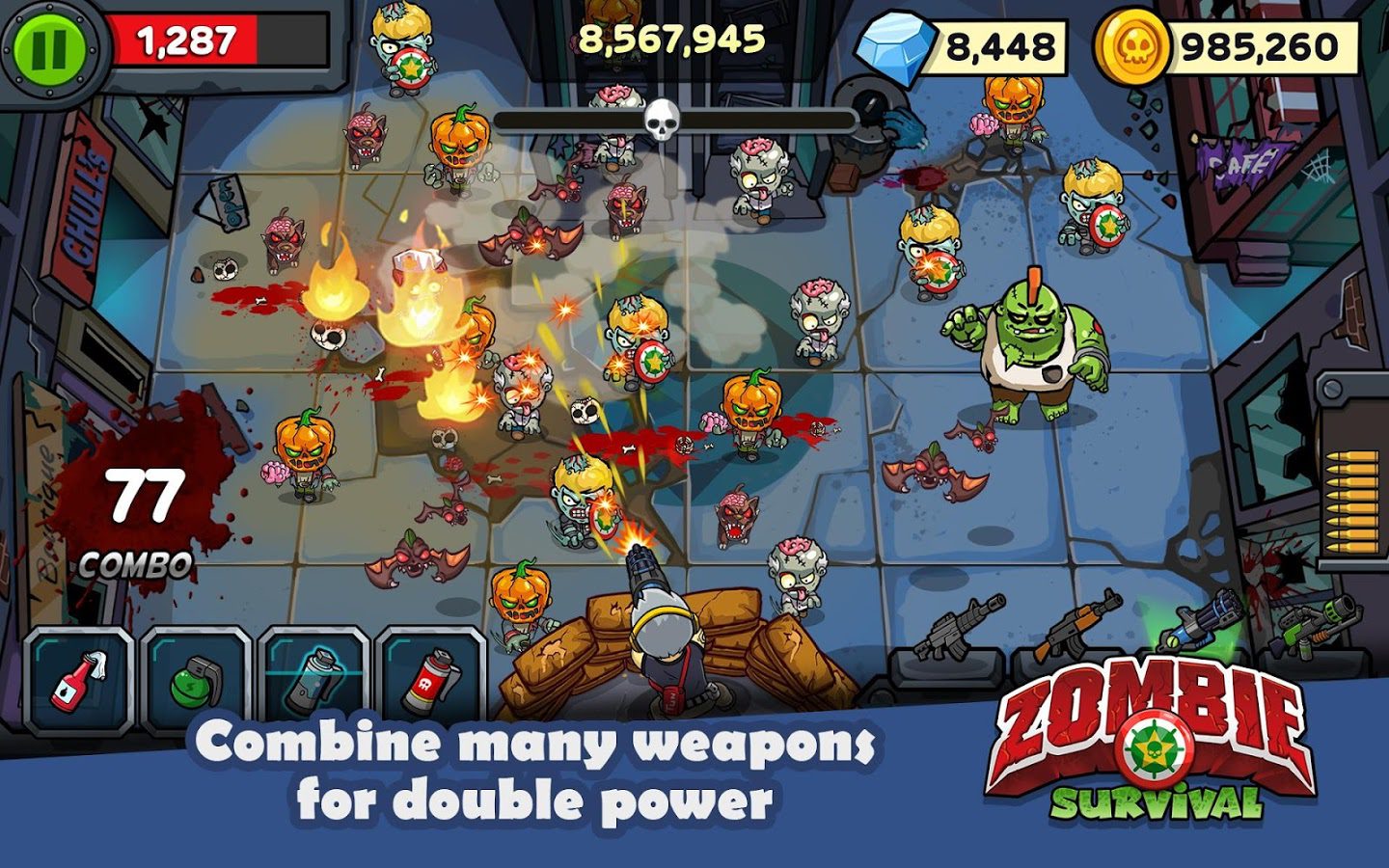 Zombie Survival: Game of Dead  – 좀비 생존: 죽음의 게임 3.2.0 버그판 4