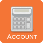 account accounting calculator logo