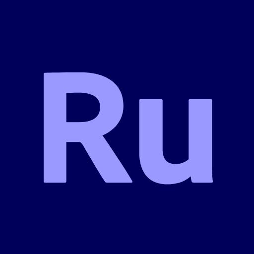 adobe premiere rush logo