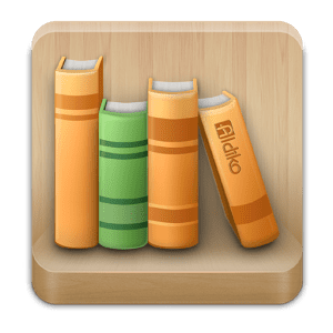 aldiko book reader premium android logo