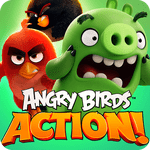 angry birds action android logo