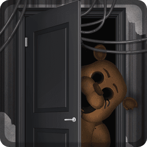 animatronic horror doors logo