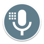 app search by voice full logo