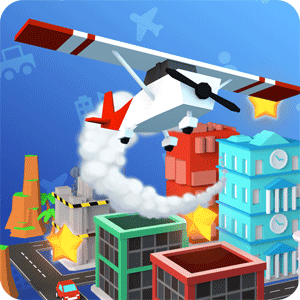 arcade plane 3d android logo