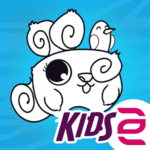 artists kids coloring book logo