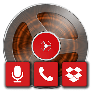 background sound recorder android logo