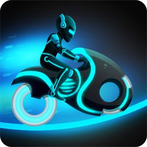 bike race game logo