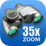 binoculars 35x zoom night mode logo