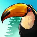 birdstopia idle bird clicker logo