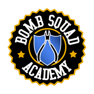 bomb squad academy logo