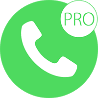 caller screen dialer pro android logo