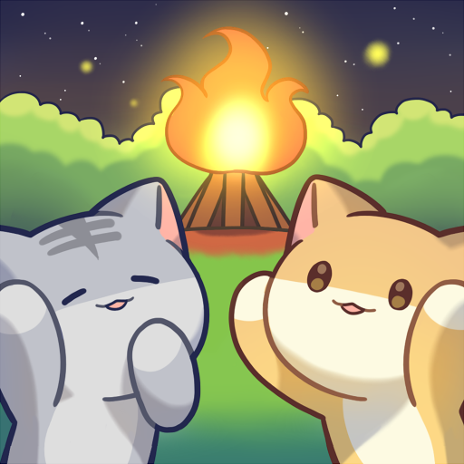 cat forest healing camp logo