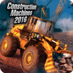 construction machines 2016 games logo